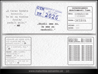 Návrh oznamka 163 KX